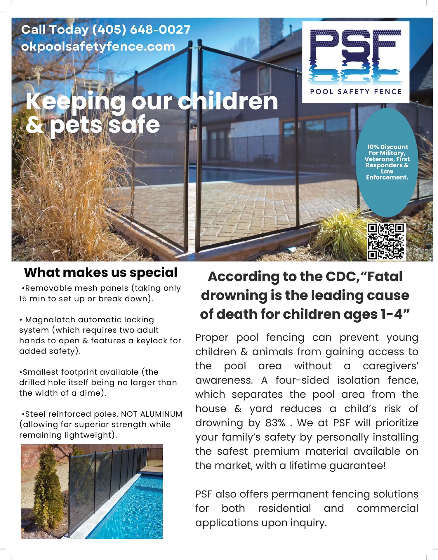 One-page-ad-PSF pool safety fences edmond okc tulsa